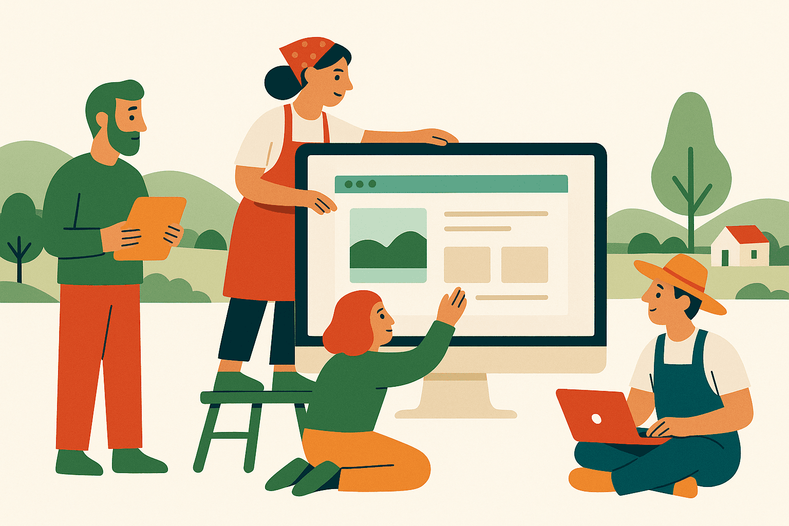 Illustration Nouveau Site web CAPM